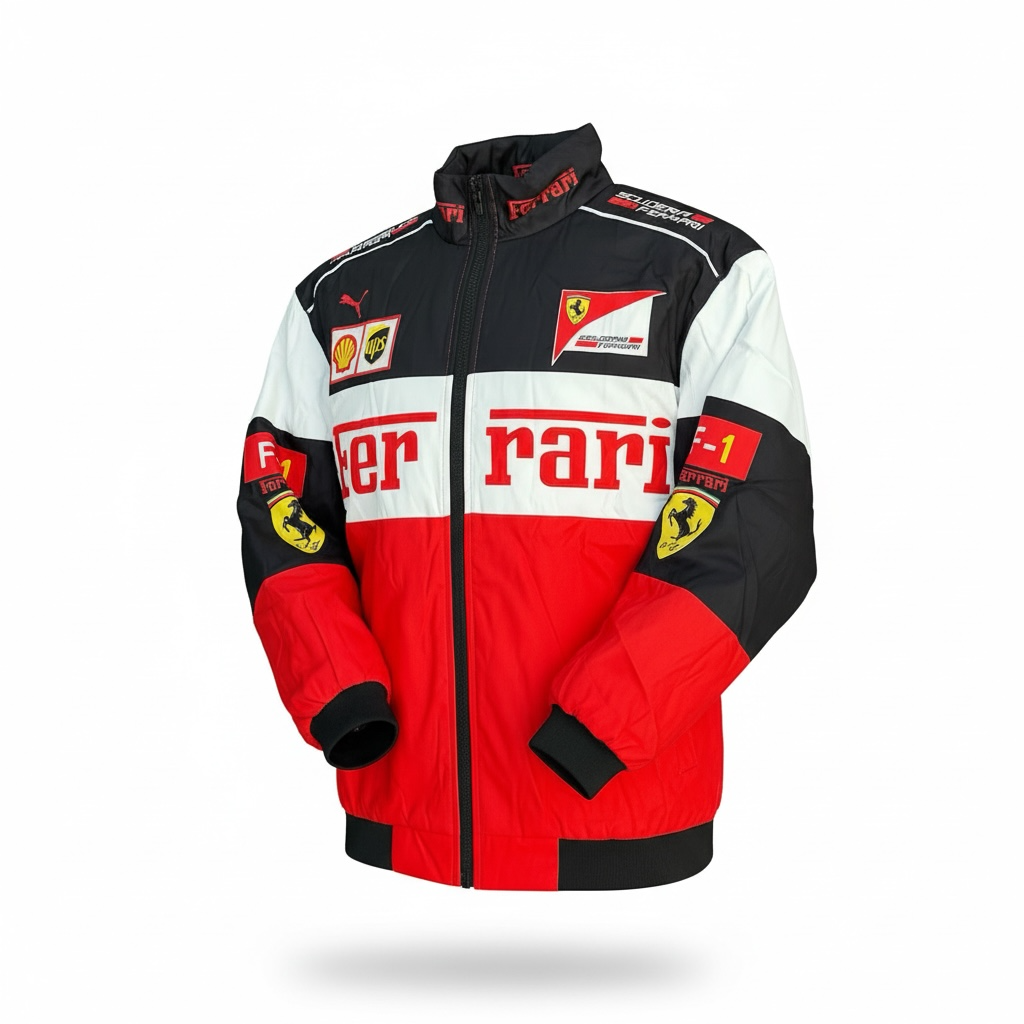 Ferrari F1 Vintage Racing Jacket - Classic Edition - Unisex